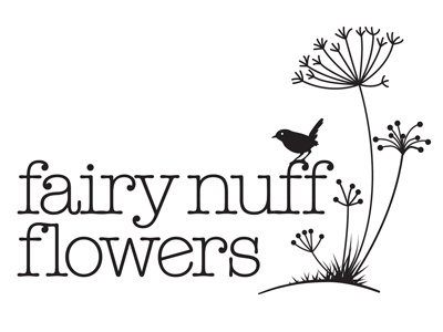 Logo for a local florist americantypewriter bird blackandwhite branding bw florist flowers identity illustration logo