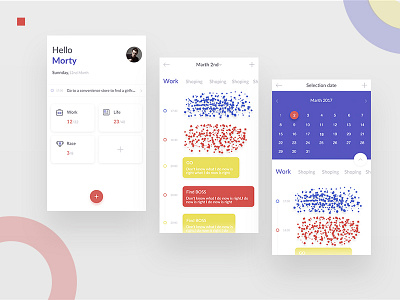 Schedule management app