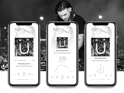 Music App Light design figma flat design interface mobile music app ui