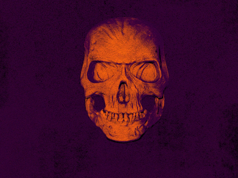 Vampire Skull Bite 3ddesign 3dsculpture animatedskull animation c4d motiondesign skull truegrit truegrittexturesupply vampireskull