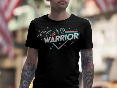 Cyber Warrior | T-Shirt Design