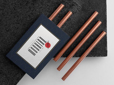 Moshiro | Sushi Bar Branding | Business Card