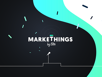 Visual identity for Markethings conference bratislava conference event identity identity design logo logo design logotype markethings marketing slovakia stage