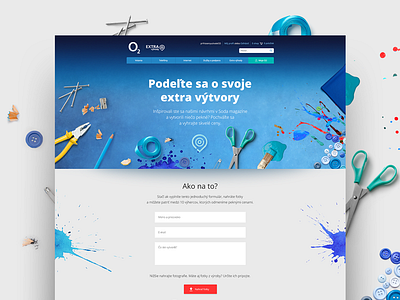 O2 campaign key visual & microsite bratislava campaign collage key visual microsite o2 page ui web web design website