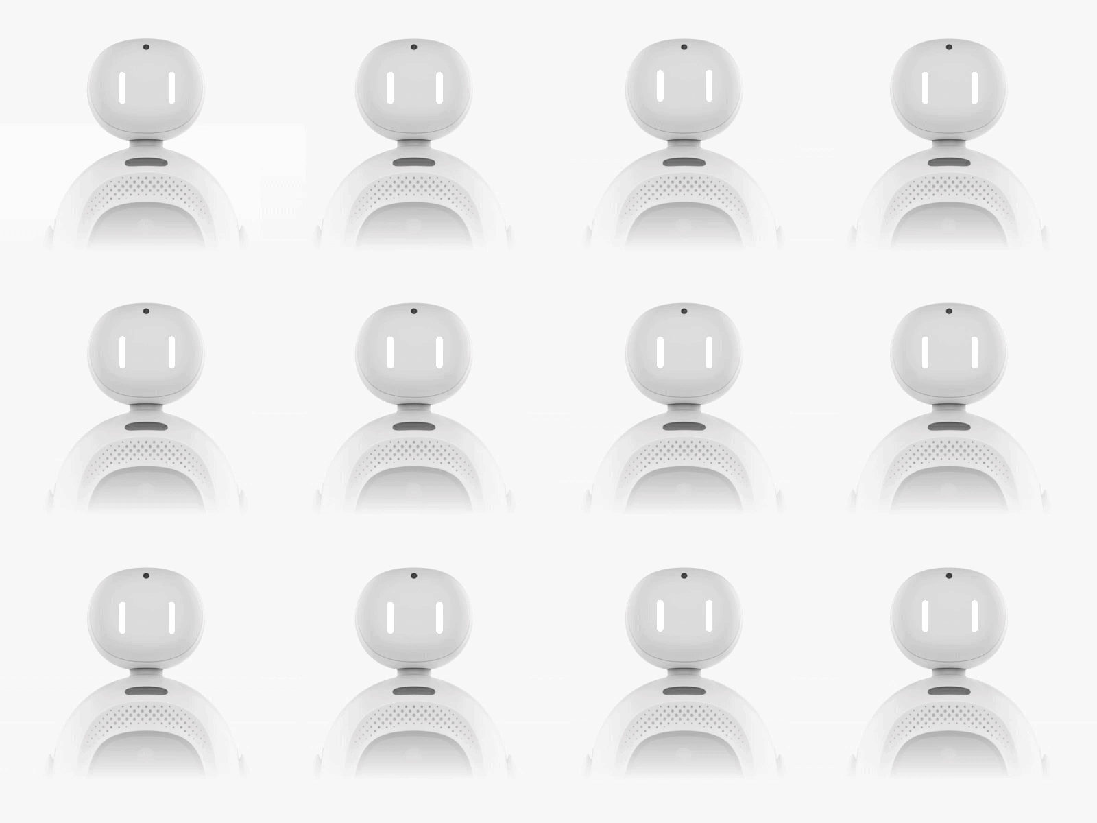 Facial Expression of Robot NIRO-Max animation face facial expressions robot