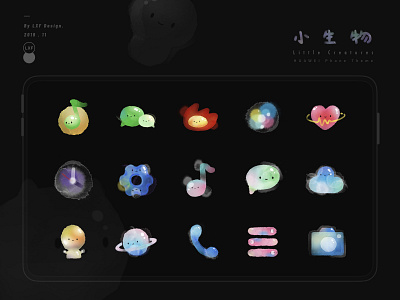 Icon Design - Little Creatures Phone Theme