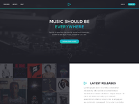 Music Theme Concept by Jamie Syke on Dribbble