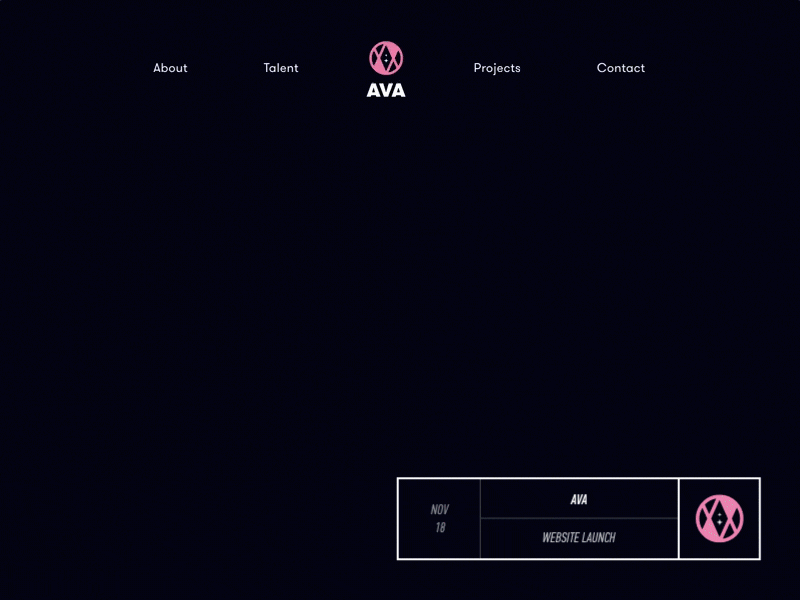 NOV 18: AVA - Website Launch