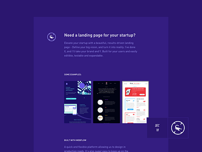 SYKE - Landing - Get an Awesome Landing Page for your Startup! branding conversion design for sale landing page marketing minimal product sales simple startup ui ux web webflow website