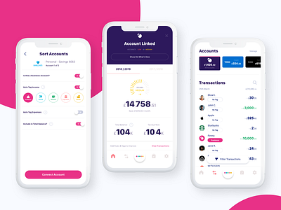 Finmo - Freelance Banking Simplified by Jamie Syke on Dribbble