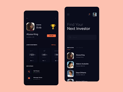 Investor Network App