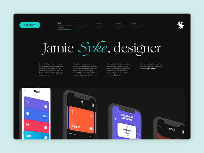 Jamie Syke | Dribbble