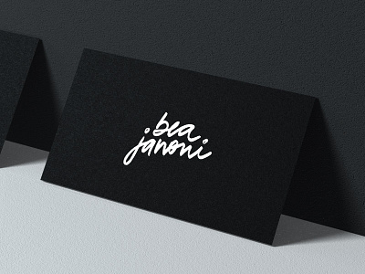 Bea brand id lettering logo personal