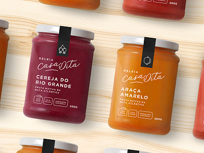 Casa Dita fruits jam packaging