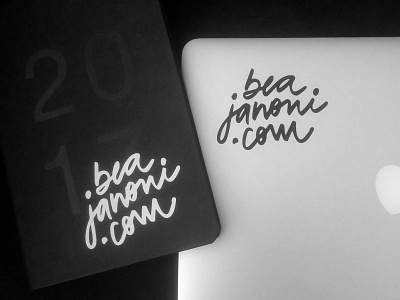 Bea brand id lettering logo personal