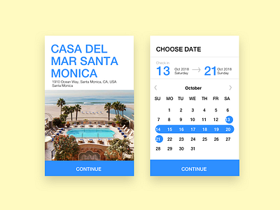 UX challenge - Hotel Booking design user experience ux design