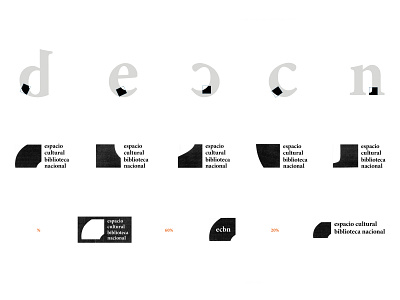 Espacio Cultural Biblioteca Nacional | Identity branding design icon illustration logo typography vector