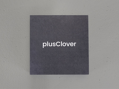 PlusClover architecture branding editorial editorial design graphic design logo publication