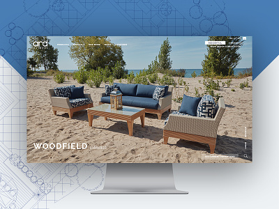 Outdoor Furniture design fullscreen furniture mobile outdoor product purchase responsive slider ui web website