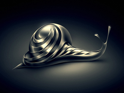 Snail black and white branding logo metal polish sign slippery snail