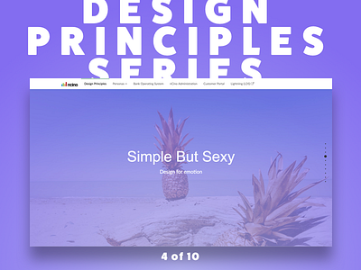 Simple But Sexy | Design Principle Series