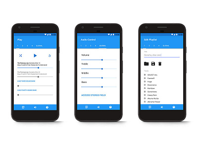 Material design music player mockups android balsamiq material design mockup ui user interface ux