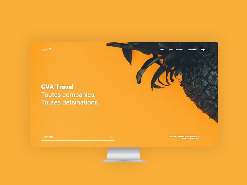 Hello Dribbble! flat ux agency web minimal branding orange design material modern clean ui