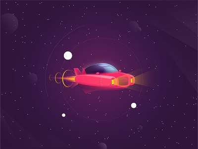 Space car car casino galaxy gambling illustration planet ship space spacecar spaceship speed star stars universe