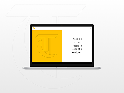 Personnal Website branding typogaphy ui web webdesign