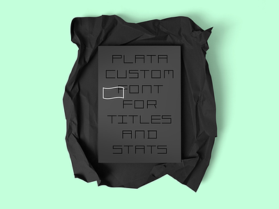 Plata brand branding identity logo minimal typography