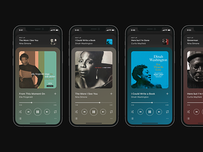 Player for iOS Music App Concept app audio cemilhan clean dailyui design minimal music music app music player player streaming tidal ui