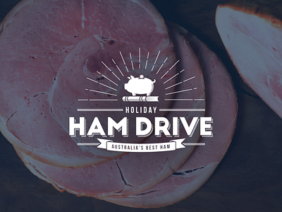 Holiday Ham Drive — Logo & Leaflet Design