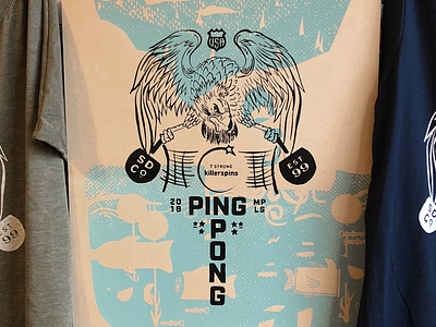 SDCO 2018 Ping Pong T-Shirt