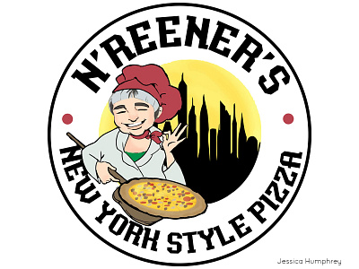 N Reener's Pizza Truck Logo