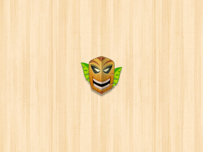 Tiki Mask free icon mask psd tiki voodoo wood