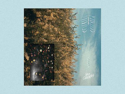 Last Goodbye - Jackie Lune - Single Cover album art album artwork album cover artsy branding cover design edgy graphic design