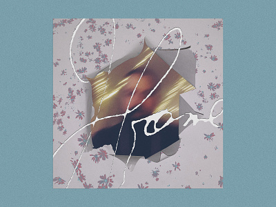 Home Single Cover - Jackie Lune album art album artwork album cover design edgy graphic design indie music