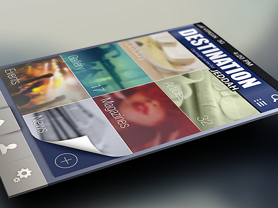 Magazine App UI