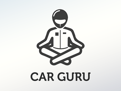 Icon for Car Guru car driver guru icon mascot racer
