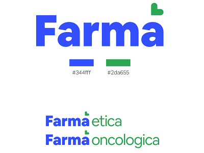 Farma - eco pharmacy branding design logo