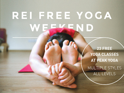 Free Yoga Wknd Ad