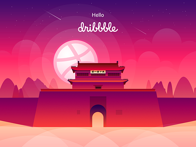 Hello Dribbble！