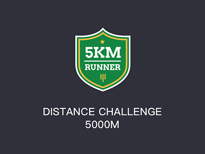 Distance Challenge 5000m medals