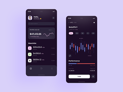 Crypto Platform blockchain crypto dashboard defi design ui ux