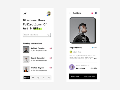 NFT Market App Concept