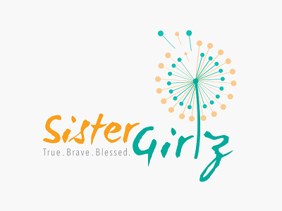 SisterGirlz Logo Design brand design girls illustrator logo logo design