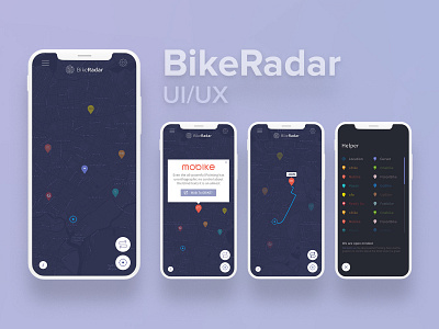 Bikeradar UI/UX app Design