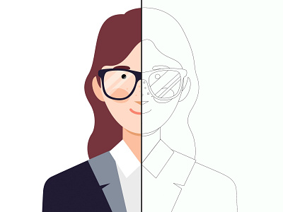 Illustration character design 2d affinity designer character character desing design illustration vector woman