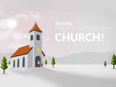 Snapshot of a business video 2d adobe after effect animation app video child church design even father graphic gray illustration illustrator natur son vector video animation video app