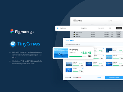 Figma Plugin to export compressed images app design tools designer designstring plugin ui ux website